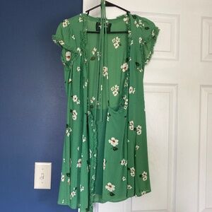 Reformation wrap dress